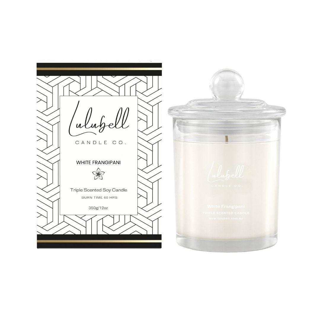 White Frangipani Candle