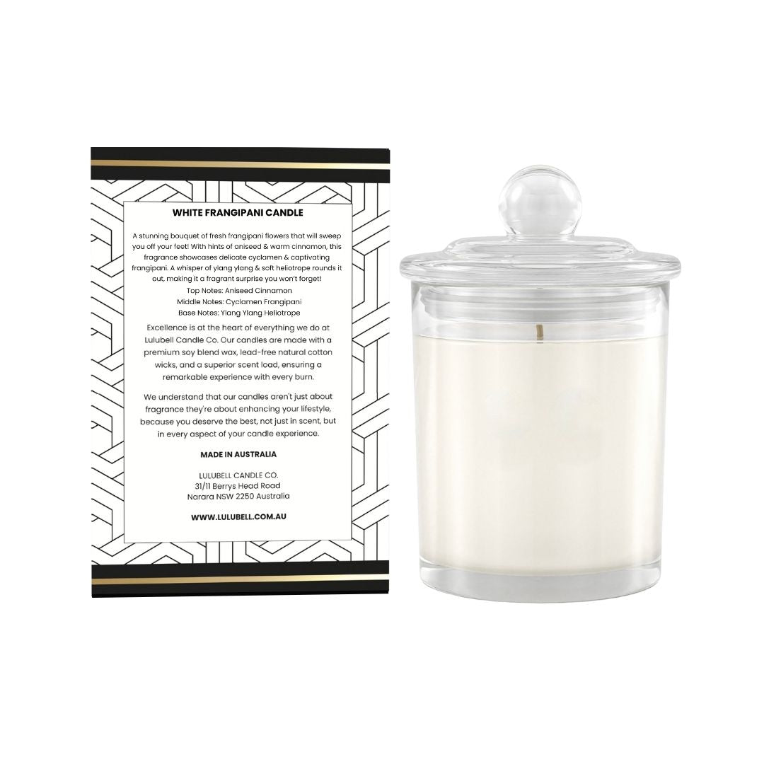 White Frangipani Candle