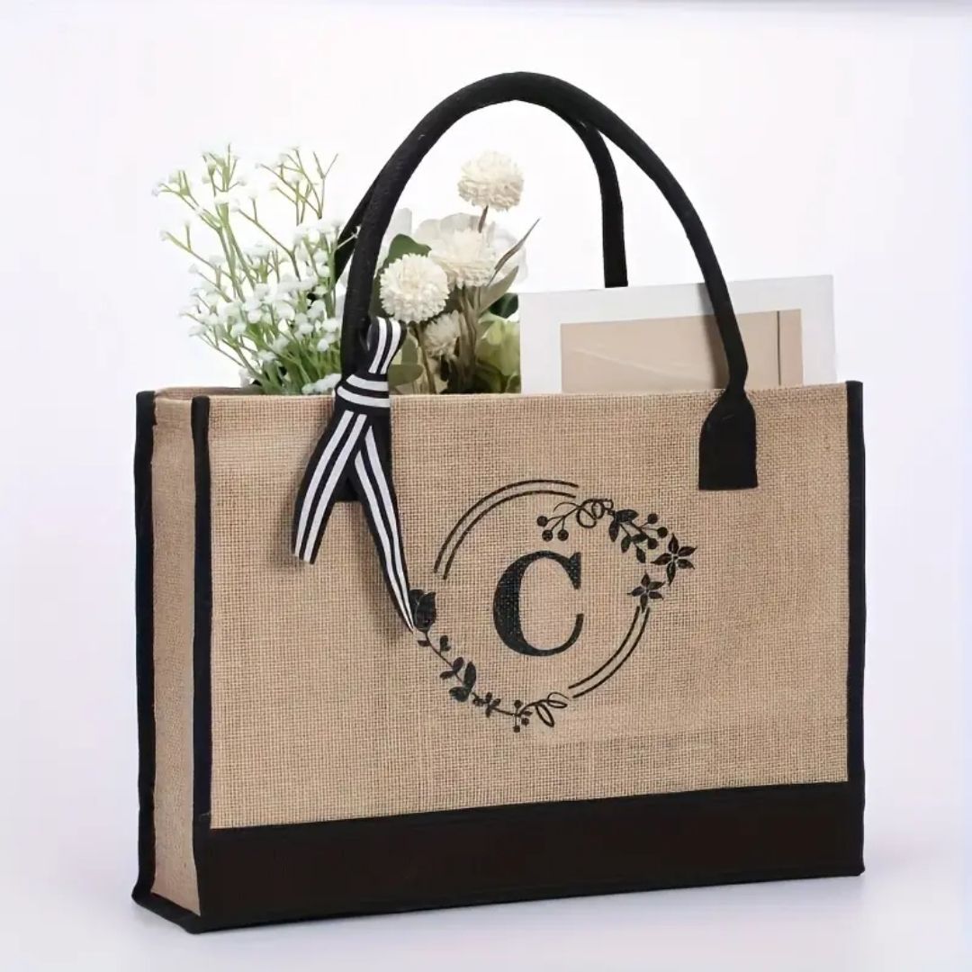 Initial Tote Bags
