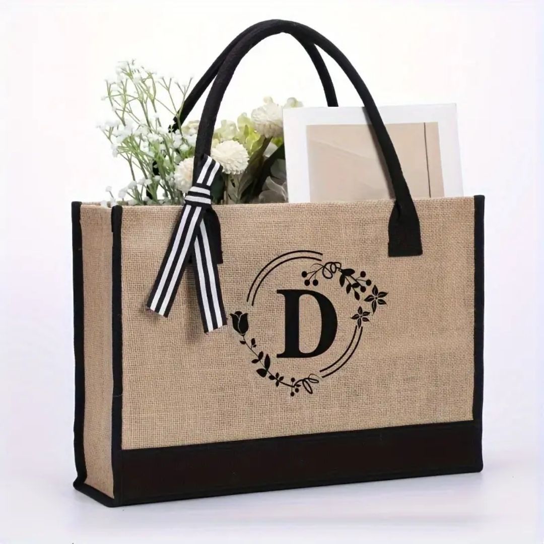 Initial Tote Bags
