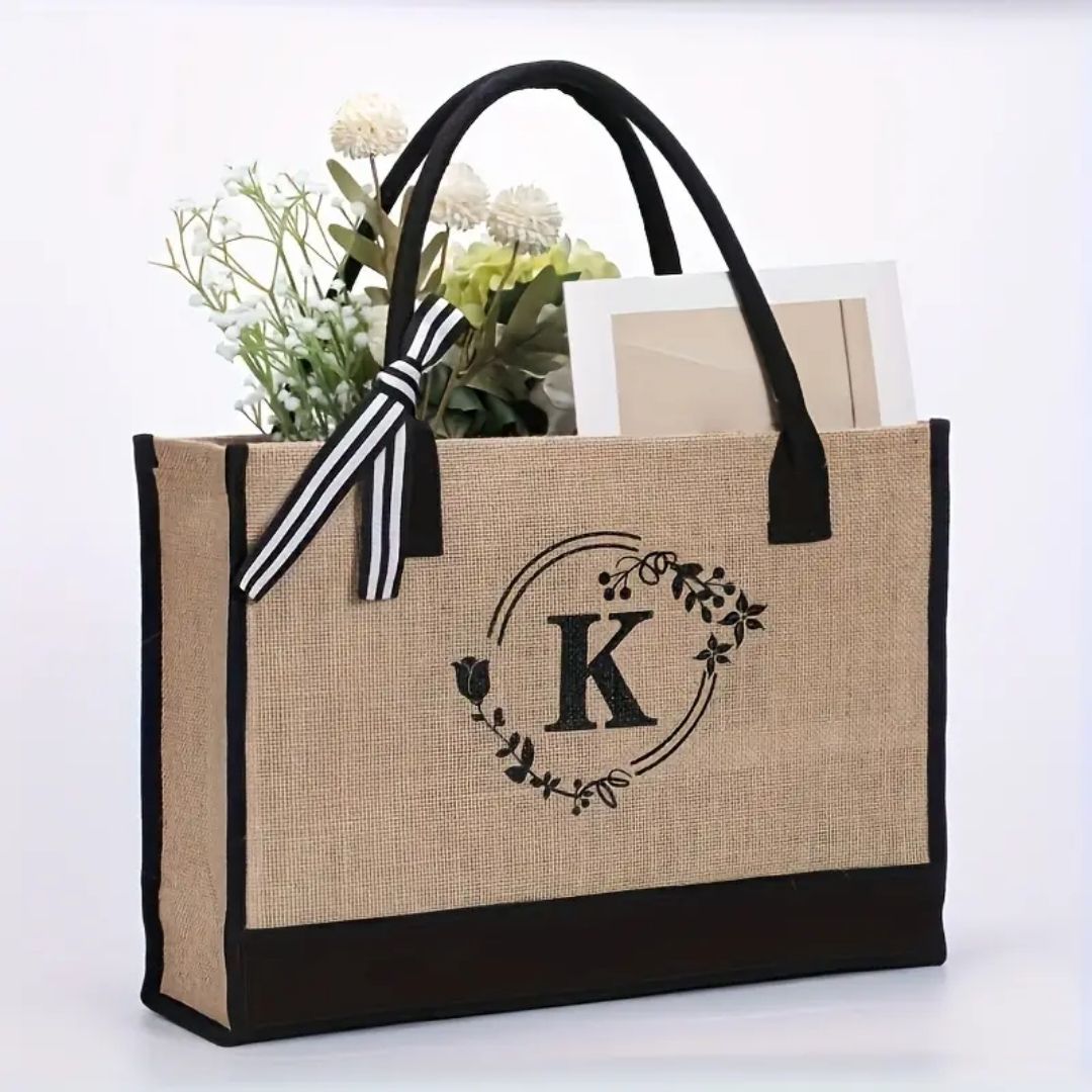Initial Tote Bags