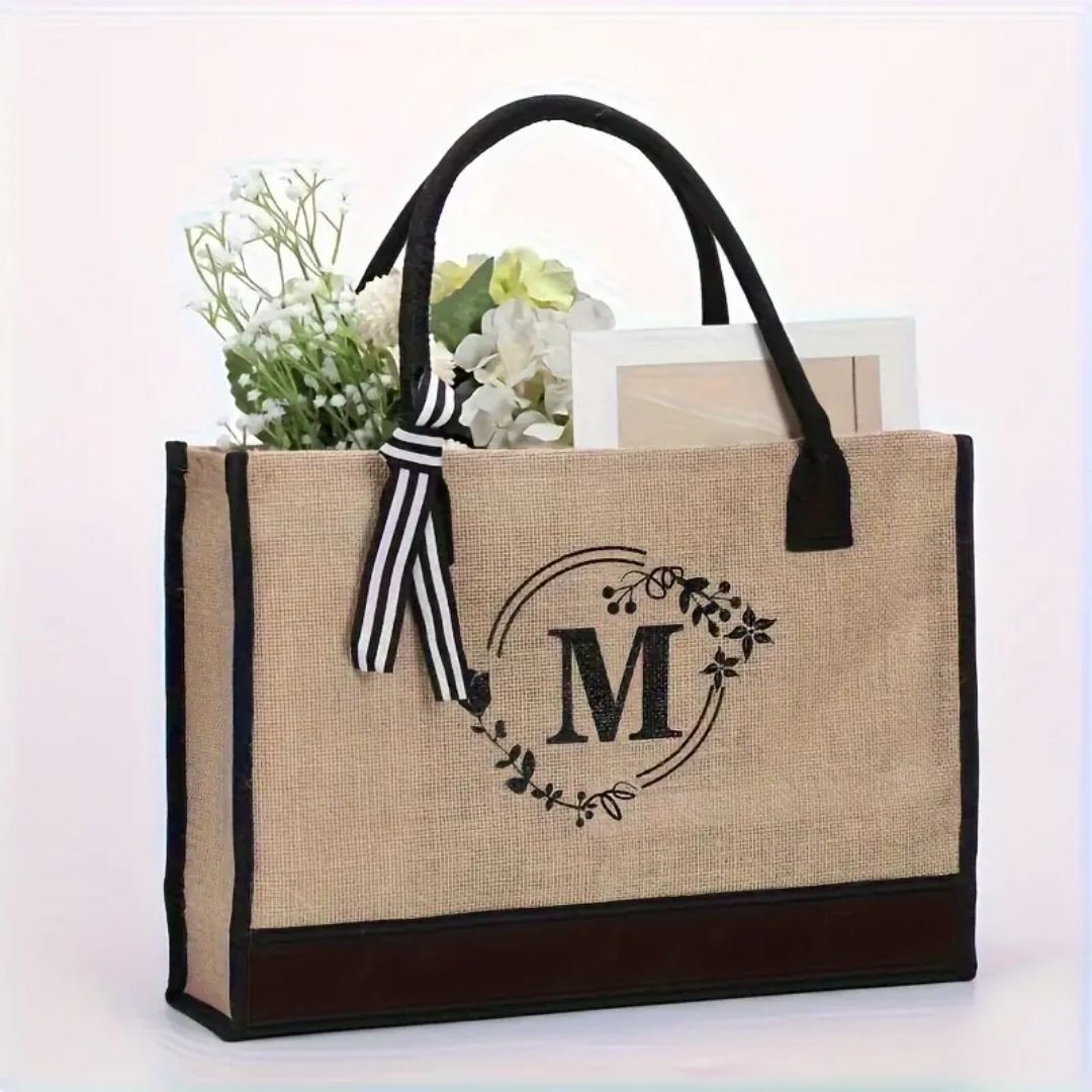 Initial Tote Bags