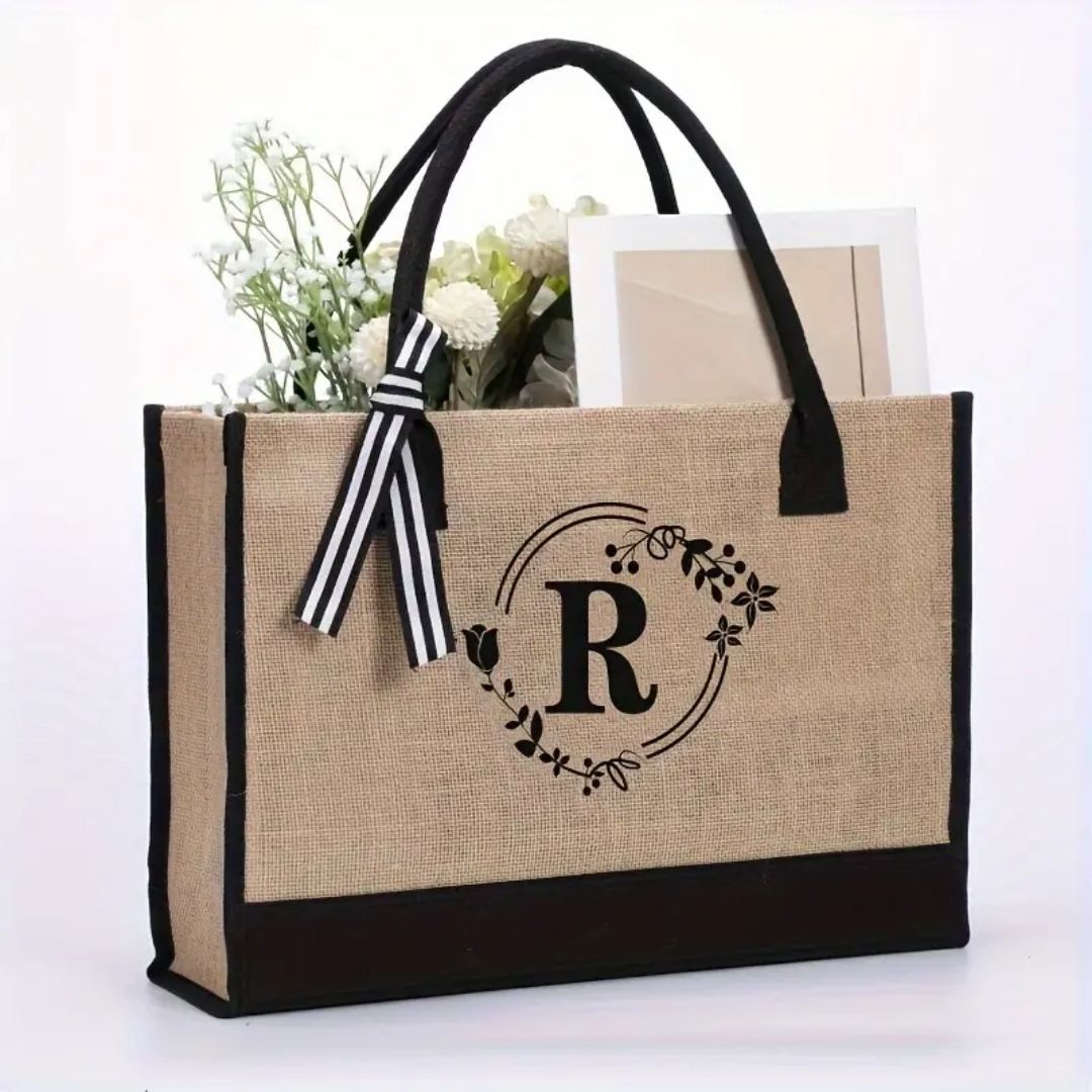 Initial Tote Bags