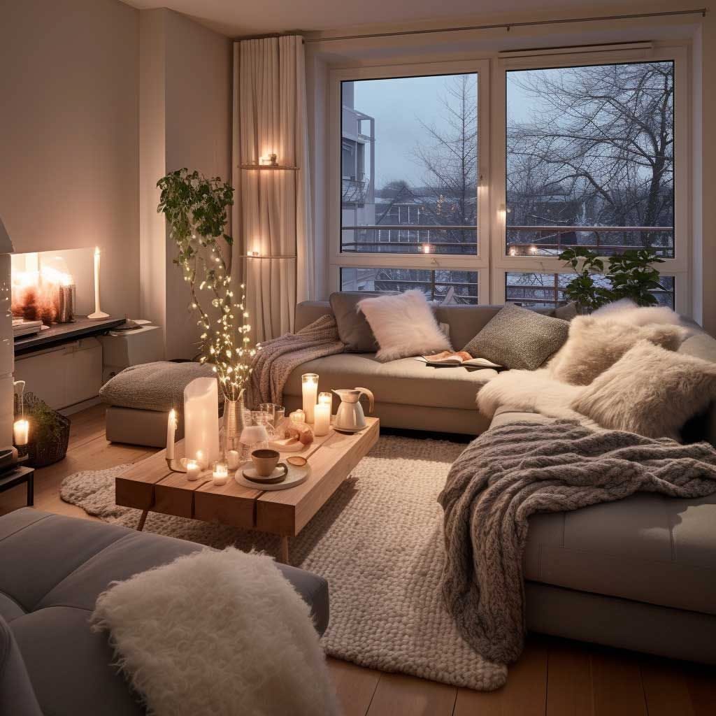 Cozy Indoor Winter Scene