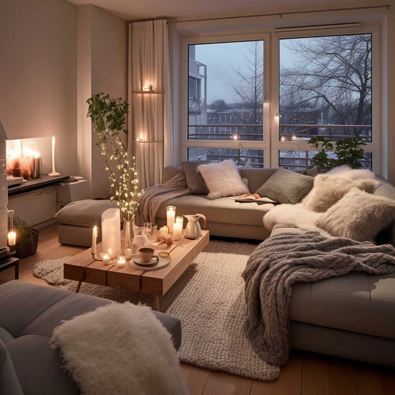 Cozy Indoor Winter Scene