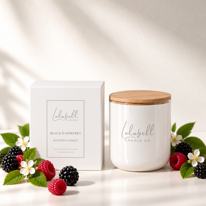 Black Raspberry Candle | Bare Collection