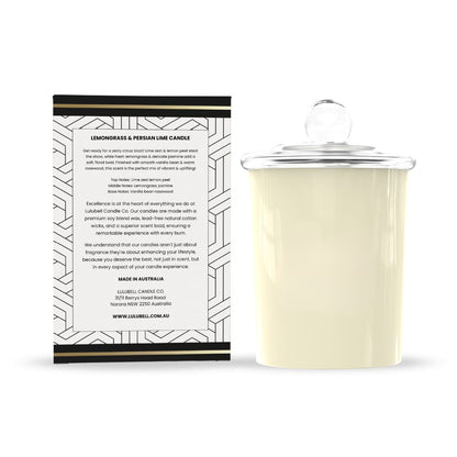 Lemongrass & Persian Lime Candle