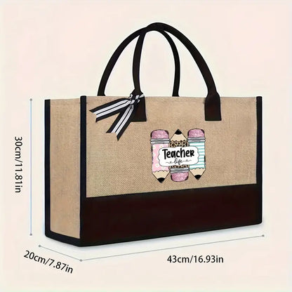 Teacher Life Tote Bag