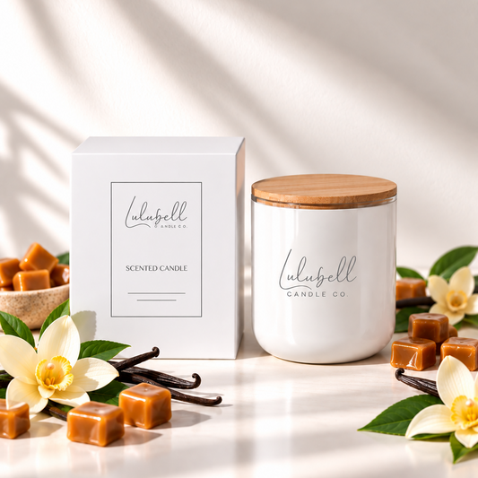 Vanilla Caramel Candle | Bare Collection