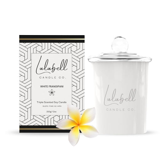 White Frangipani Candle