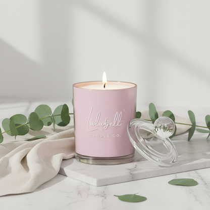 Pink Lulubell Candle Lifestyle