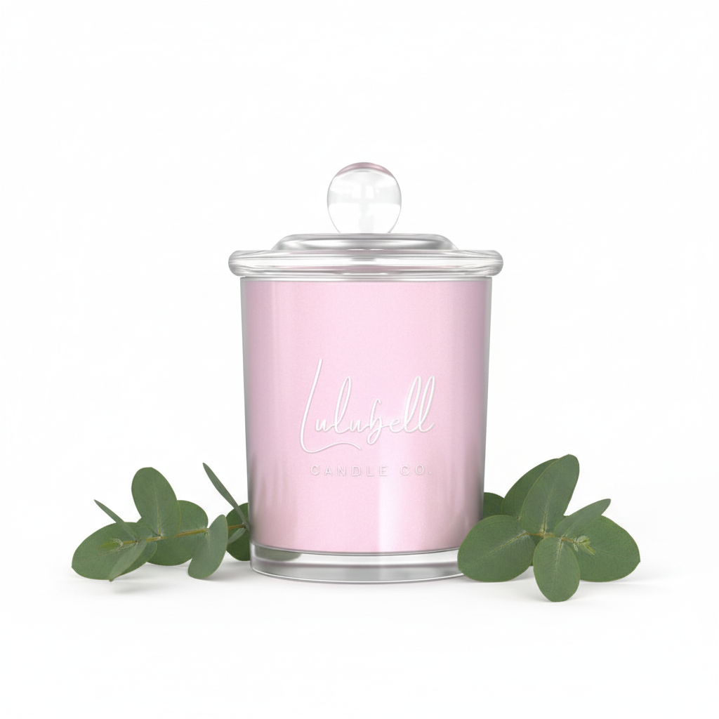 Soft Pink Lulubell Candle