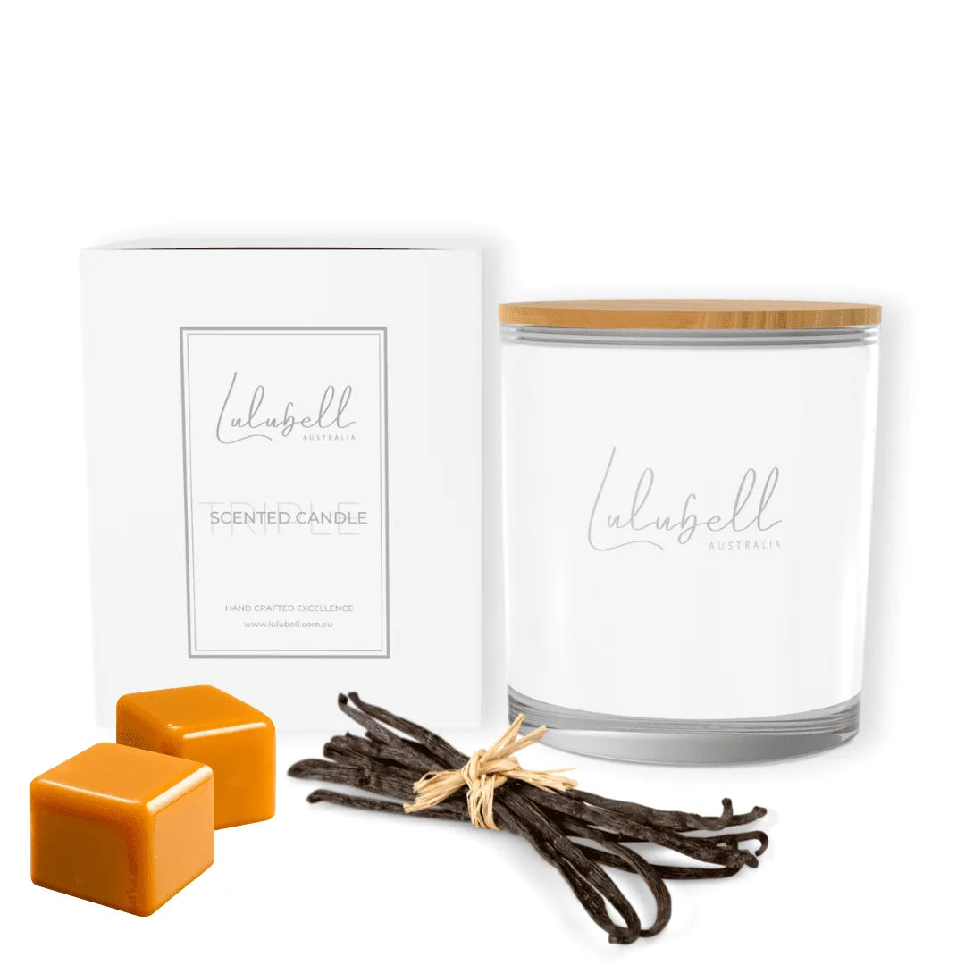 Vanilla Caramel Candle | Bare Collection